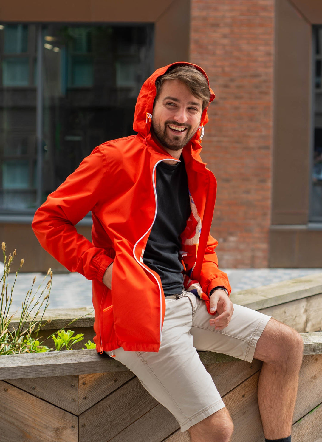 Go-Go Jacket — Tomato + Salad