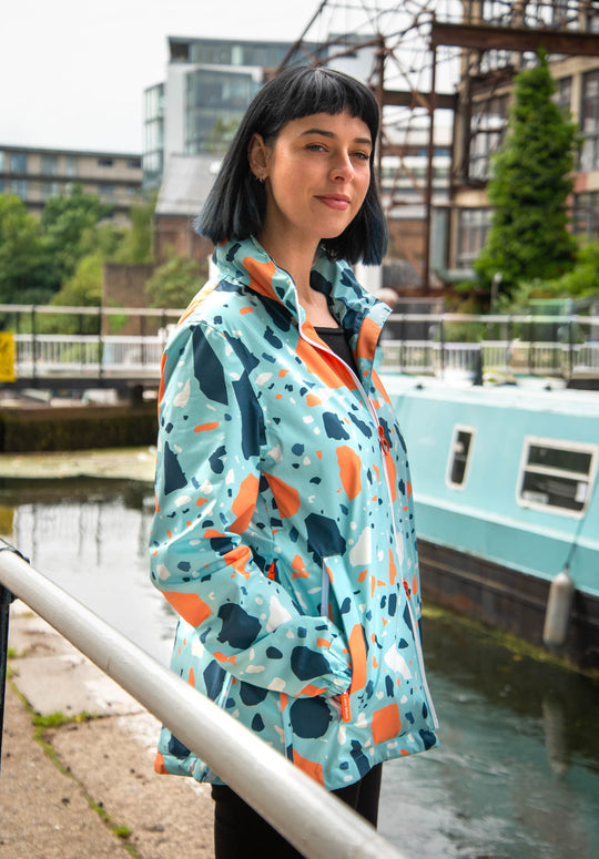Go-Go Jacket — Sky Terrazzo