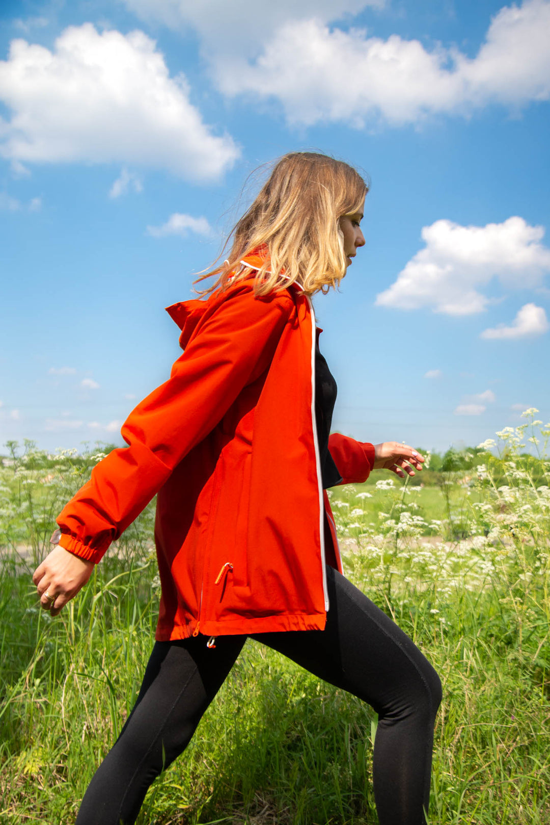 Go-Go Jacket — Tomato + Salad