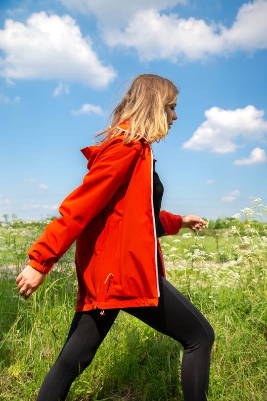 Go-Go Jacket — Tomato + Salad