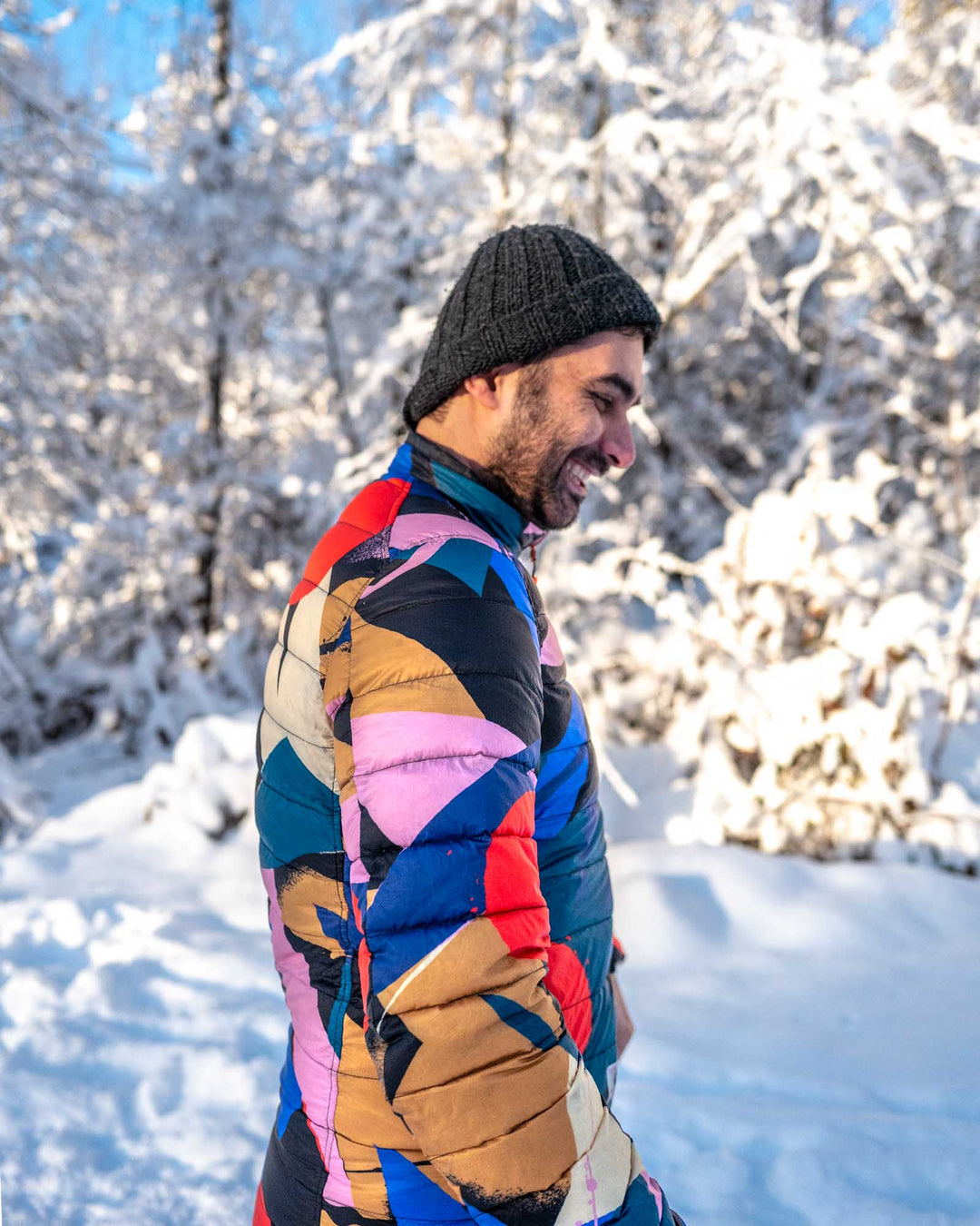 Men's Puffer-Puffer Jacket — Odyssey & Black