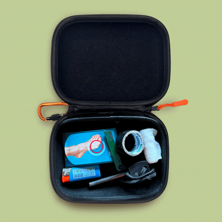 Emergency Case & Blankets – Labo Mono