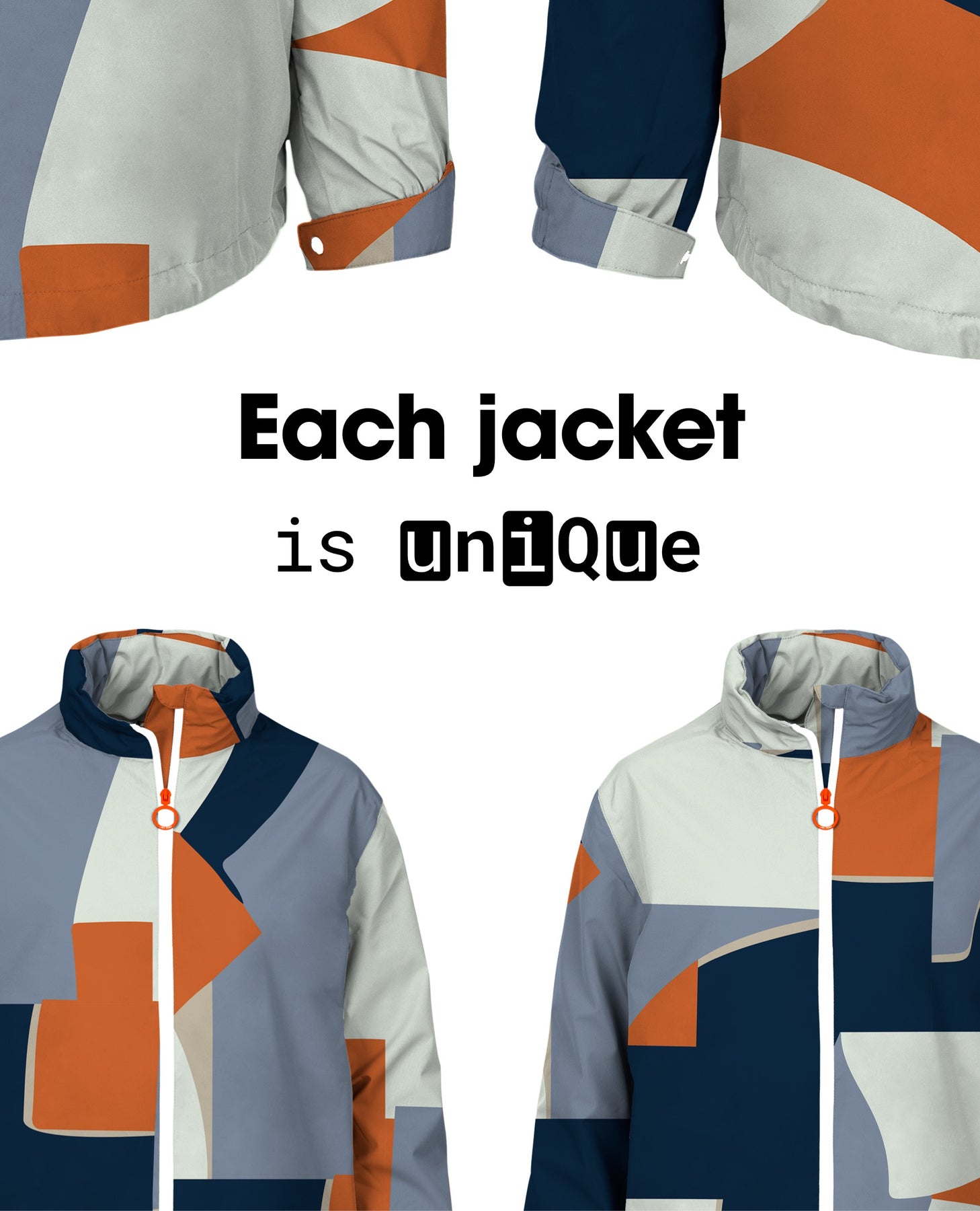 Block Design Jacket Urban Jacket — Balancing Blocks – Labo Mono