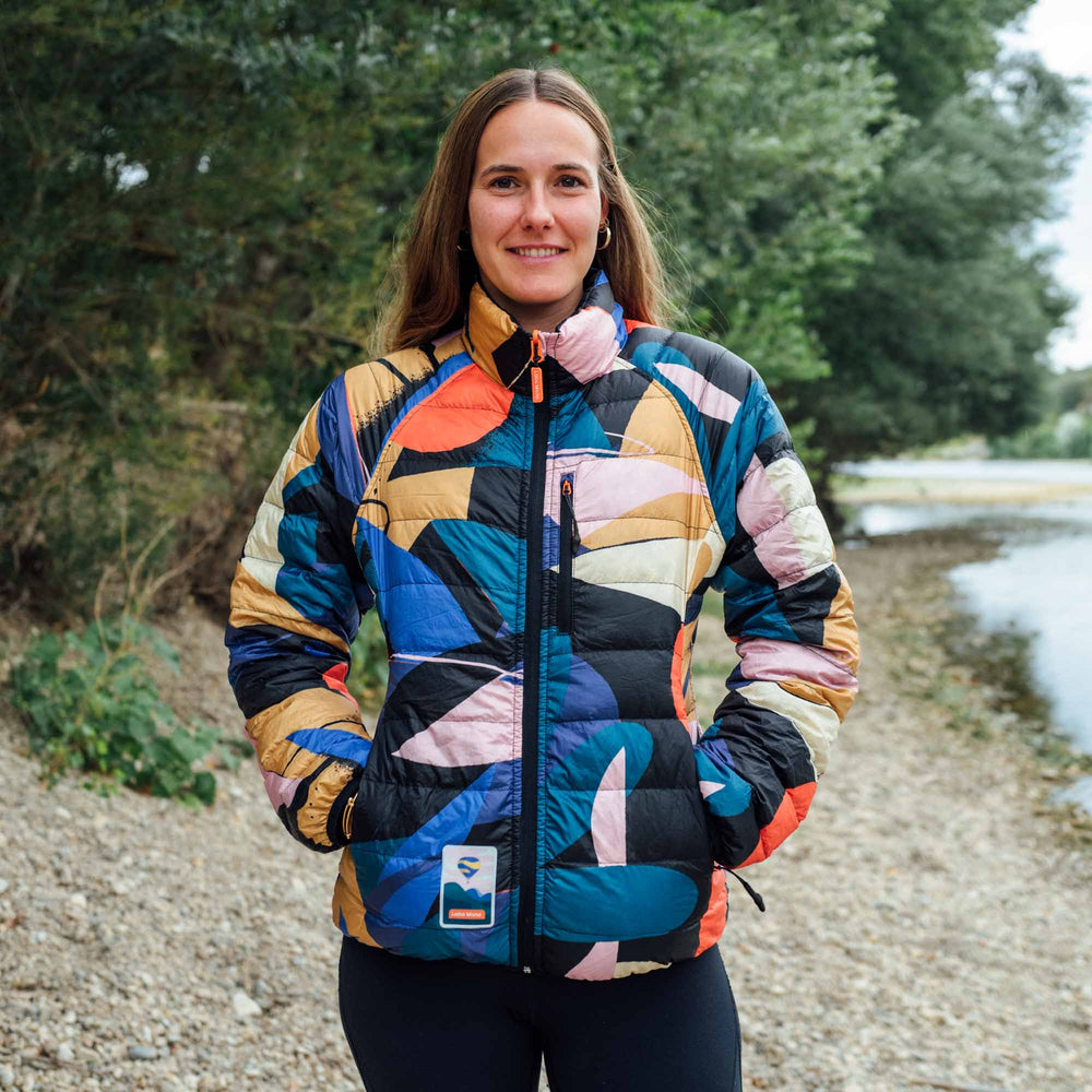 Women's Puffer-Puffer Jacket — Odyssey & Black